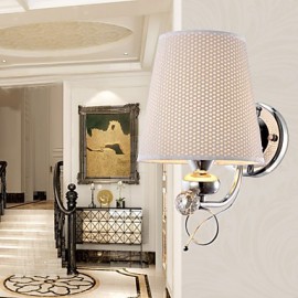 Lampe murale en cristal contemporaine et contractée, Style européen créatif, 27x16x22CM, lumières Led
