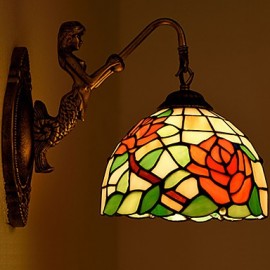 E27 220 V 27*25 CM 3-5 européen contracté Rural créatif en fer forgé applique Led lumières