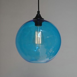 25-60 W moderne contemporain traditionnel classique rustique Lodge tambour île bol Vintage lanterne pays Globe verre