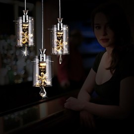 Moderne Contemporain Cristal Autres Verre Lampes Suspendues Salon Chambre Salle à manger Salle d'étude Bureau