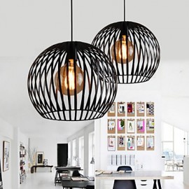 Max 60W pays designers lampes suspendues en métal salon chambre salle à manger cuisine salle d'étude bureau