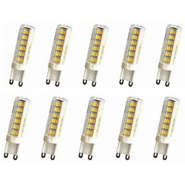 7W E14 / G9 / G4 LED à deux broches T 75LED SMD 2835 500-600LM Blanc chaud / Blanc froid Décoratif AC110 / AC220 V 10 pcs