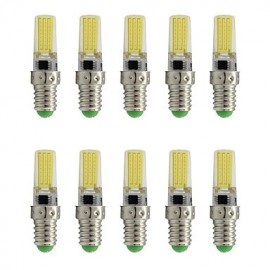 Lampe LED à intensité variable E14 Mini Gel de Silice 2508 COB Spot 350Lm AC220V - 240V Blanc Chaud/Blanc Froid (10 Pièces)