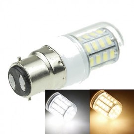 B22 7W 40x5630SMD 1600LM 3500K 6000K blanc chaud/blanc froid ampoules de maïs décoratives AC220-240V