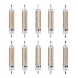 10W R7S LED Maïs Lumières T 228 SMD 3014 800 lm Blanc Chaud / Blanc Froid Décoratif / Etanche V 10 pcs