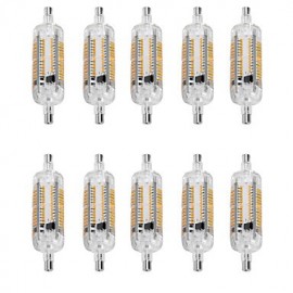 5W R7S LED Maïs Lumières T 104 SMD 3014 800 lm Blanc Chaud / Blanc Froid Décoratif / Etanche V 10 pcs