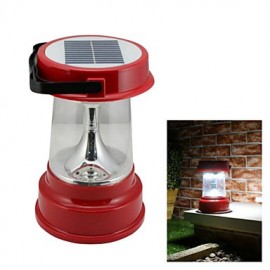Lumière blanche LED lumière solaire lanterne de camping lumière de secours