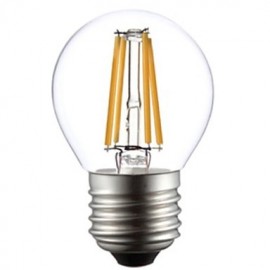 ON E26/E27 4W 4 COB 400 LM Blanc Chaud G45 edisonintage Ampoules à Filament LED