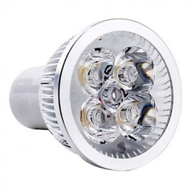 Spot LED GU10 3W MR16 4 LED Haute Puissance 150 lm Blanc Naturel