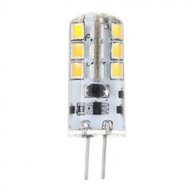Lampes Maïs LED 3W G4 T 24 SMD 2835 200 lm Blanc Chaud DC 12