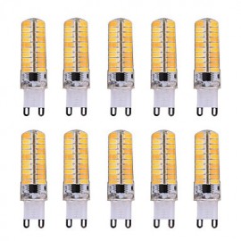 10 pièces Dimmable G9 7W 80 SMD 5730 500-700 LM blanc chaud/blanc froid LED ampoules de maïs AC 110 V/AC 220 V