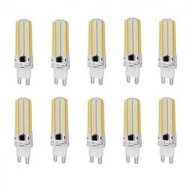 10 pièces Dimmable E14 G4 G9 BA15D 10W 152x3014SMD 360LM 3000K/6000K blanc chaud/blanc froid LED ampoule de maïs (AC200-240V)