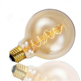 Ampoules décoratives rétro Edison Wire G125 E27 40W, personnalité artistique créative