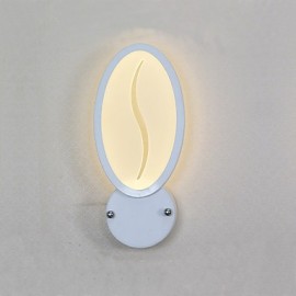 12 W LED intégré moderne/contemporain peinture caractéristique pour LED, lumière ambiante appliques murales applique murale