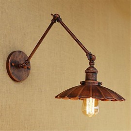 40 W E26/E27 rustique/Lodge Country peinture rétro pour ampoule à bras oscillant de style mini incluseLumière ambianteSwing