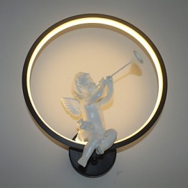 Nordique moderne minimaliste applique chambre lumières décoratives LED produits en aluminium lampes anges couloirs appliques murales