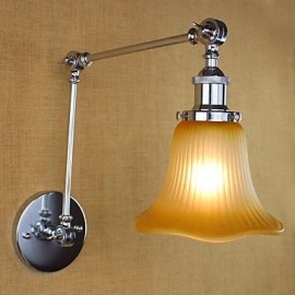Fonctionnalité électrolytique Country Retro pour ampoule à bras oscillant, protection des yeux incluse, lumière ambiante, bras oscillant