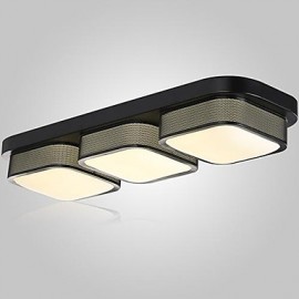Salon encastré en métal LED moderne/contemporain 6 W