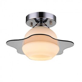 Plafonnier Moderne Encastré 1 Lumière E26 E27/Chambre Contemporaine/Couloir Métal