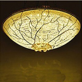 Lustre de plafond acrylique européen à LED