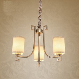 Le nouveau lustre de Style chinois fer cuivre Imitation Air lampes de salon