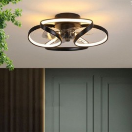 Ventilateur de plafond unique et ventilateur de plafond moderne léger avec lumières
