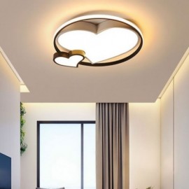 Plafonnier encastré à double cœur, éclairage décoratif