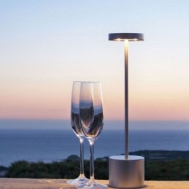 Lampe de table à capteur tactile, lampe de bureau décorative blanc chaud