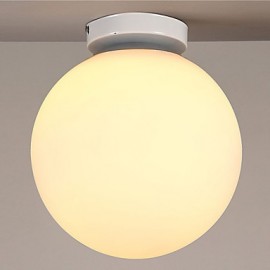 E27 220 V 15 CM personnalité contractée et contemporaine boule blanche dôme en verre lumière Led